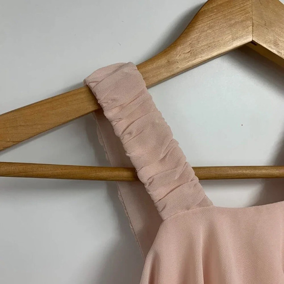 Abel Lula Girl's Sleeveless Sheer Ruffle‎ Zip Up Jumpsuit SIze 6 - Picture 4 of 15